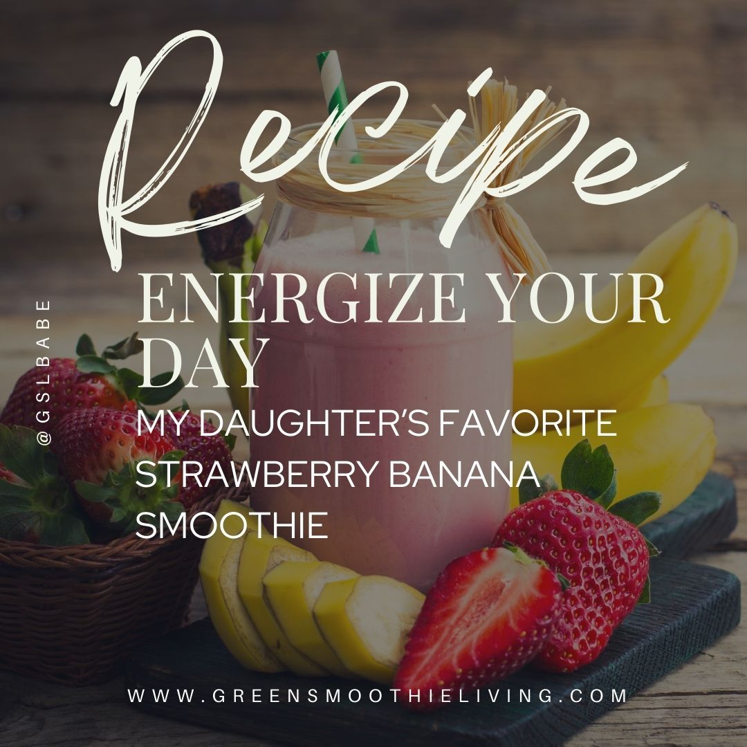 Energize Your Day With This Strawberry Banana Smoothie