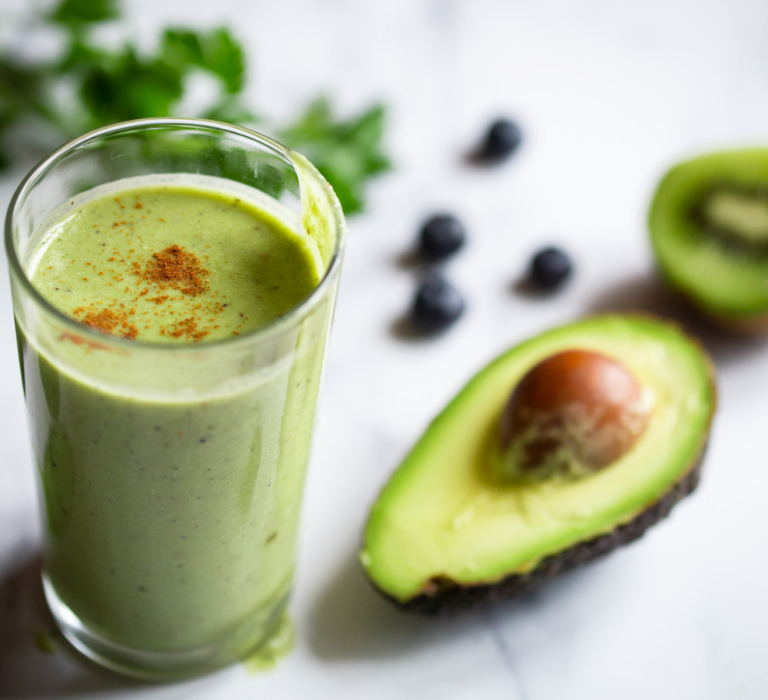 Fuel Your Day with a Creamy Avocado Superfood Green Smoothie